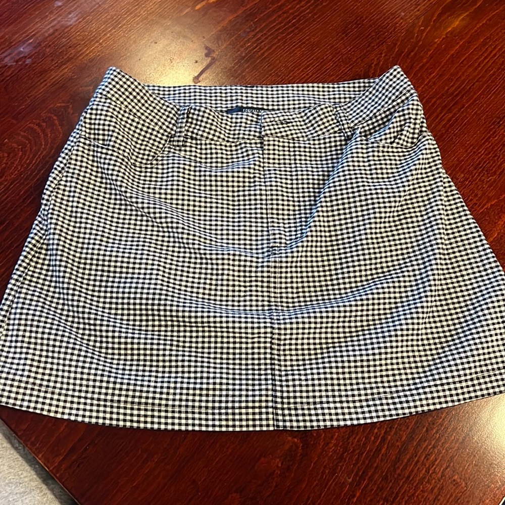 Forever 21 gingham skirt